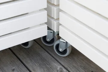 Bara Vara Lenestol - Hvitlasert - Hagemøbler & utemiljø - Stoler & Lenestoler - Utelenestoler