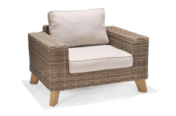 Barbados Lenestol - Beige - Hagemøbler & utemiljø - Stoler & Lenestoler - Utelenestoler