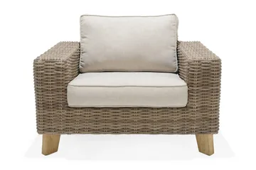 Barbados Lenestol - Beige - Hagemøbler & utemiljø - Stoler & Lenestoler - Utelenestoler