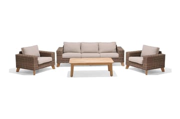 Barbados Lenestol - Beige - Hagemøbler & utemiljø - Stoler & Lenestoler - Utelenestoler