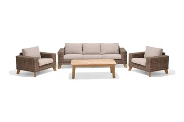 Barbados Lenestol - Beige - Hagemøbler & utemiljø - Stoler & Lenestoler - Utelenestoler