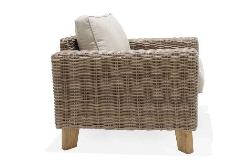 Barbados Lenestol - Beige - Hagemøbler & utemiljø - Stoler & Lenestoler - Utelenestoler