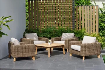 Barbados Lenestol - Beige - Hagemøbler & utemiljø - Stoler & Lenestoler - Utelenestoler