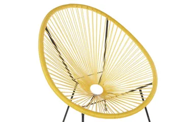 Cayaco Stol - Kunstrotting/Gul - Hagemøbler & utemiljø - Stoler & Lenestoler - Utelenestoler