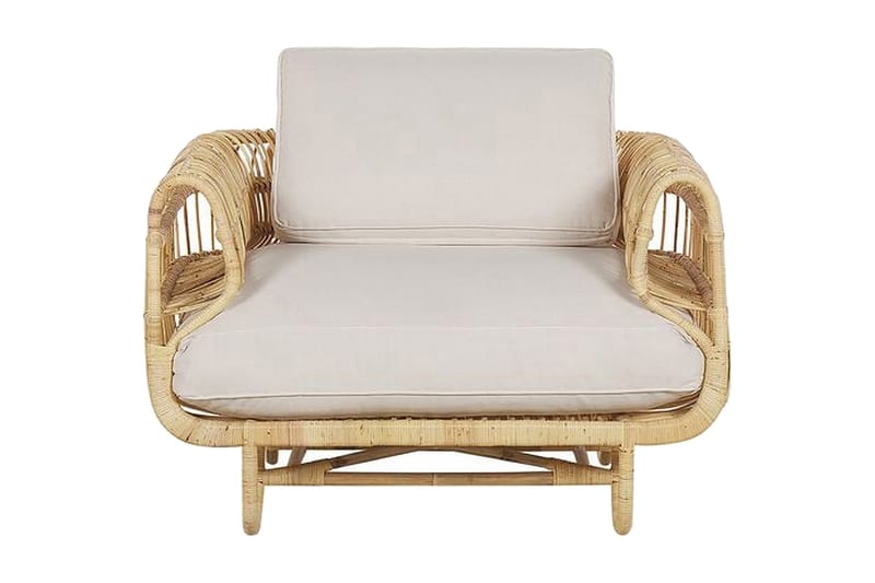 Dolcedo Lenestol - Rotting/Beige - Hagemøbler & utemiljø - Stoler & Lenestoler - Utelenestoler