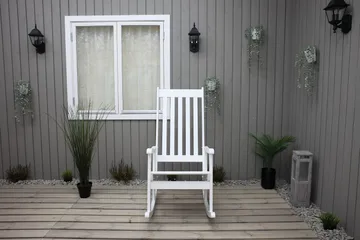 Ellabell Gyngestol - Grå - Hagemøbler & utemiljø - Stoler & Lenestoler - Utelenestoler