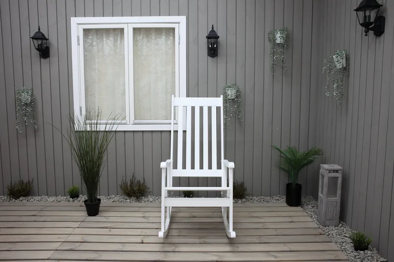 Ellabell Gyngestol - Grå - Hagemøbler & utemiljø - Stoler & Lenestoler - Utelenestoler