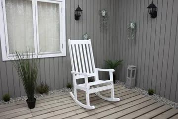 Ellabell Gyngestol - Grå - Hagemøbler & utemiljø - Stoler & Lenestoler - Utelenestoler