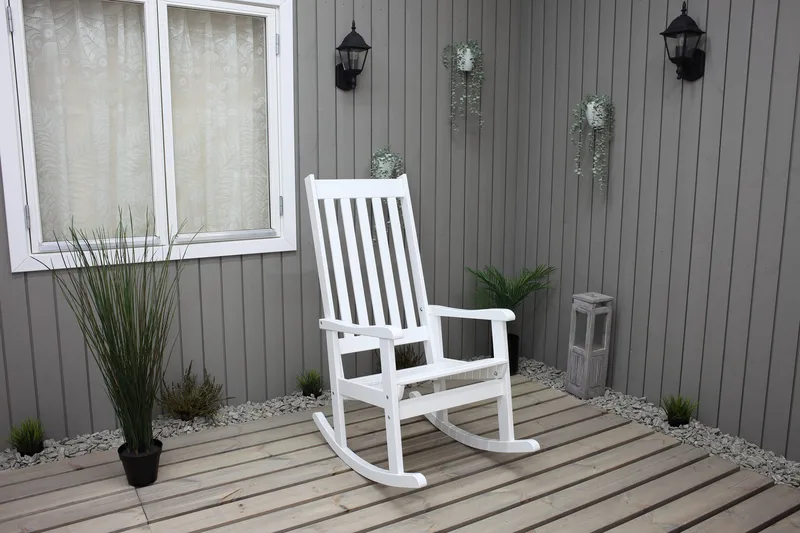 Ellabell Gyngestol - Grå - Hagemøbler & utemiljø - Stoler & Lenestoler - Utelenestoler