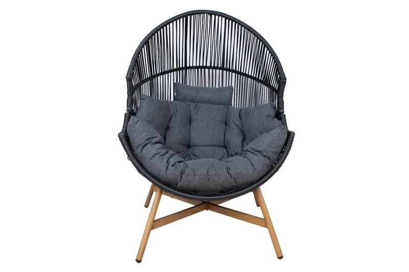 Helsinki Lenestol Svart - Hagemøbler & utemiljø - Stoler & Lenestoler - Utelenestoler