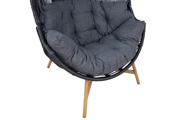 Helsinki Lenestol Svart - Hagemøbler & utemiljø - Stoler & Lenestoler - Utelenestoler