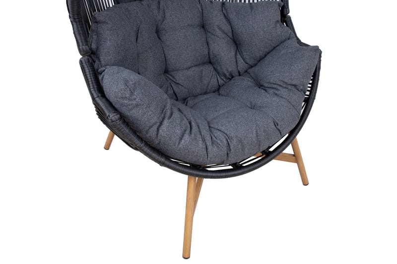 Helsinki Lenestol Svart - Hagemøbler & utemiljø - Stoler & Lenestoler - Utelenestoler