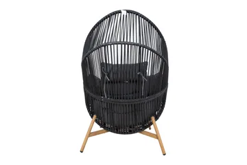 Helsinki Lenestol Svart - Hagemøbler & utemiljø - Stoler & Lenestoler - Utelenestoler