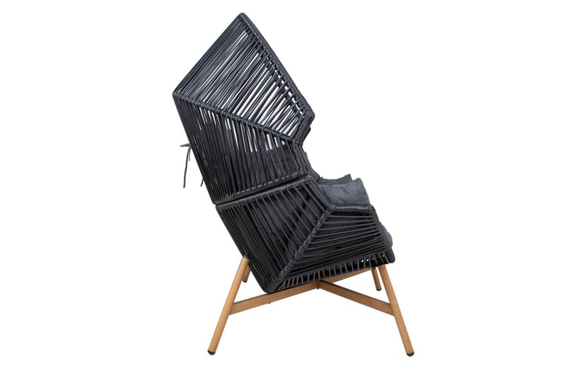 Helsinki Lenestol Svart - Hagemøbler & utemiljø - Stoler & Lenestoler - Utelenestoler