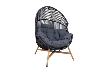 Helsinki Lenestol Svart - Hagemøbler & utemiljø - Stoler & Lenestoler - Utelenestoler