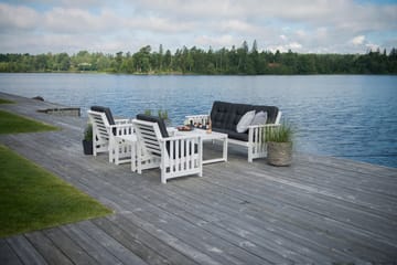 Hillerstorp Gotland Lenestol - Hvit - Hagemøbler & utemiljø - Stoler & Lenestoler - Utelenestoler