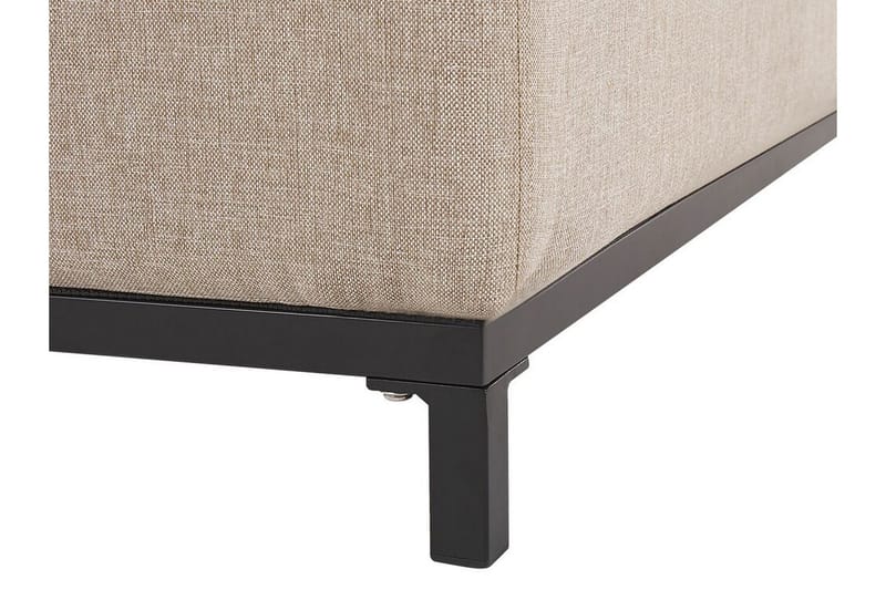 Hughen Lenestol 2-pk - Beige / Svart - Hagemøbler & utemiljø - Stoler & Lenestoler - Utelenestoler