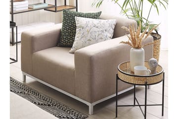 Hughen Lenestol 2-pk - Beige - Hagemøbler & utemiljø - Stoler & Lenestoler - Utelenestoler