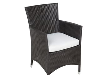 Italia Hagestol 2-pk - Brun - Hagemøbler & utemiljø - Stoler & Lenestoler - Utelenestoler