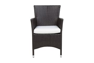 Italia Hagestol 2-pk - Brun - Hagemøbler & utemiljø - Stoler & Lenestoler - Utelenestoler