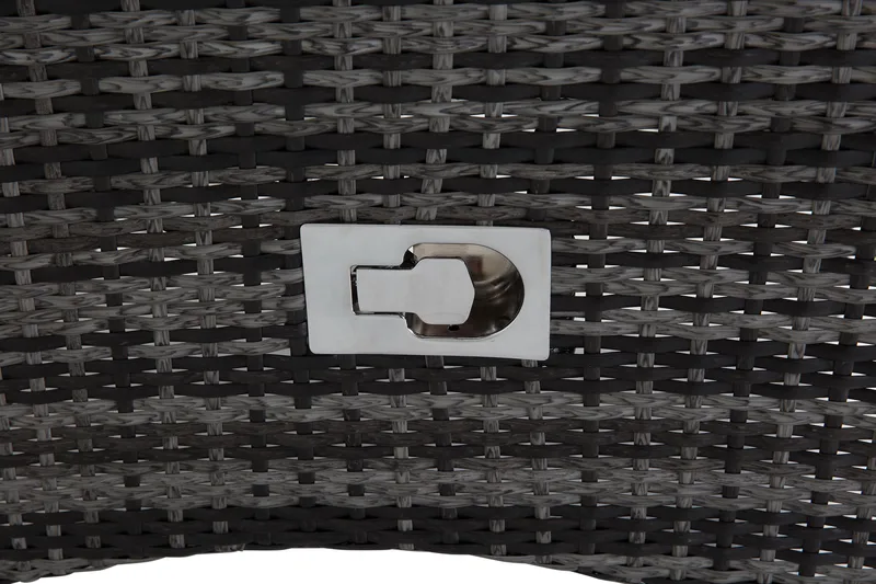 Jenny Lenestol Stillbar - Grå - Hagemøbler & utemiljø - Stoler & Lenestoler - Utelenestoler