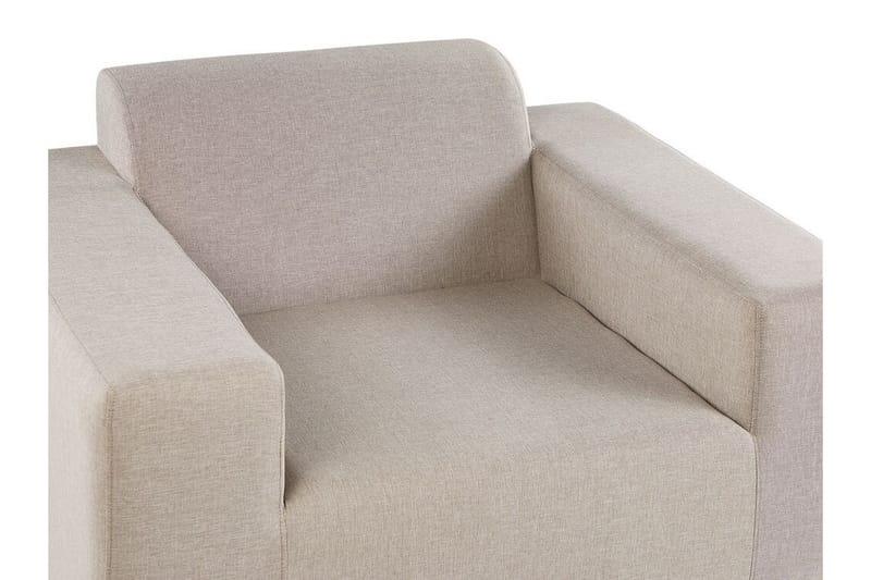 Lenestol Hughen 2-pk - Beige - Loungestol utendørs - Utelenestoler