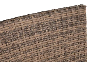 Lenestol Thor m Armleder - Sand/Brun - Hagemøbler & utemiljø - Stoler & Lenestoler - Utelenestoler