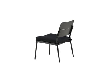 Lina Loungestol med Pute Svart - Venture Home - Hagemøbler & utemiljø - Stoler & Lenestoler - Utelenestoler