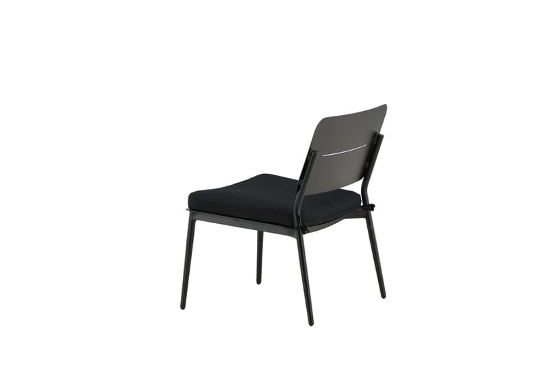 Lina Loungestol med Pute Svart - Venture Home - Hagemøbler & utemiljø - Stoler & Lenestoler - Utelenestoler