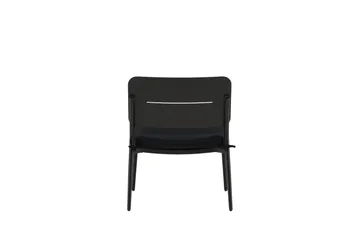 Lina Loungestol med Pute Svart - Venture Home - Hagemøbler & utemiljø - Stoler & Lenestoler - Utelenestoler