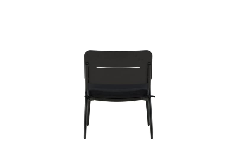 Lina Loungestol med Pute Svart - Venture Home - Hagemøbler & utemiljø - Stoler & Lenestoler - Utelenestoler