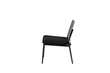 Lina Loungestol med Pute Svart - Venture Home - Hagemøbler & utemiljø - Stoler & Lenestoler - Utelenestoler