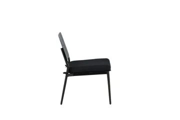 Lina Loungestol med Pute Svart - Venture Home - Hagemøbler & utemiljø - Stoler & Lenestoler - Utelenestoler