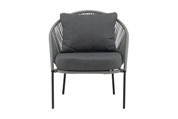 Lindos Lenestol - Grå - Hagemøbler & utemiljø - Stoler & Lenestoler - Utelenestoler