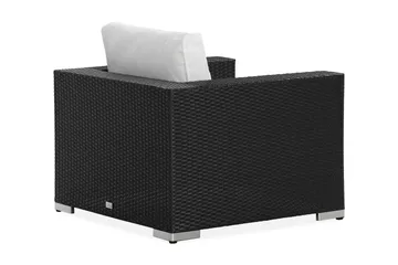 Loungelenestol Bahamas - Svart - Hagemøbler & utemiljø - Stoler & Lenestoler - Utelenestoler