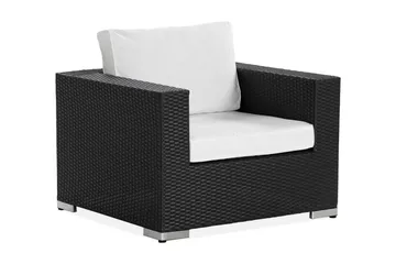 Loungelenestol Bahamas - Svart - Hagemøbler & utemiljø - Stoler & Lenestoler - Utelenestoler