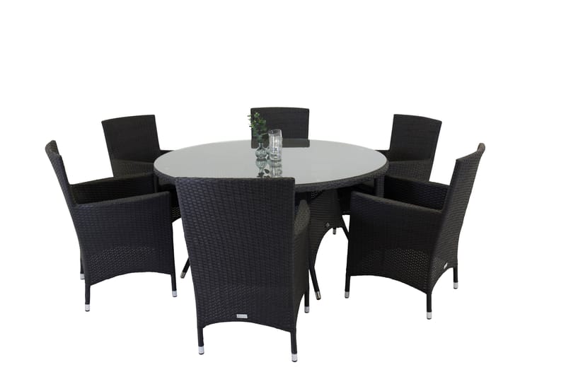 Malin Karmstol Svart - Venture Home - Hagemøbler & utemiljø - Stoler & Lenestoler - Utelenestoler