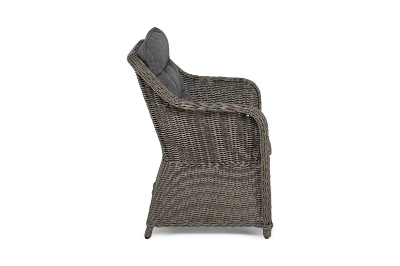 Marcus Lenestol m Pute - Grå - Hagemøbler & utemiljø - Stoler & Lenestoler - Utelenestoler