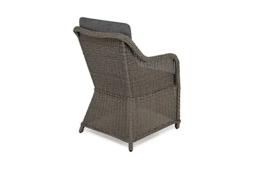 Marcus Lenestol med Pute - Grå - Hagemøbler & utemiljø - Stoler & Lenestoler - Utelenestoler