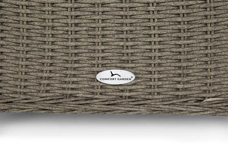 Marcus Lenestol med Pute - Grå - Hagemøbler & utemiljø - Stoler & Lenestoler - Utelenestoler