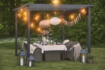 Marcus Light Lenestol med Pute - Grå - Hagemøbler & utemiljø - Stoler & Lenestoler - Utelenestoler