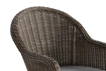 Marcus Light Lenestol med Pute - Grå - Hagemøbler & utemiljø - Stoler & Lenestoler - Utelenestoler