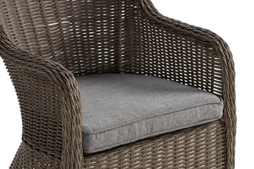 Marcus Light Lenestol med Pute - Grå - Hagemøbler & utemiljø - Stoler & Lenestoler - Utelenestoler