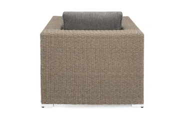 Marcus Loungelenestol m Pute - Grå - Hagemøbler & utemiljø - Stoler & Lenestoler - Utelenestoler