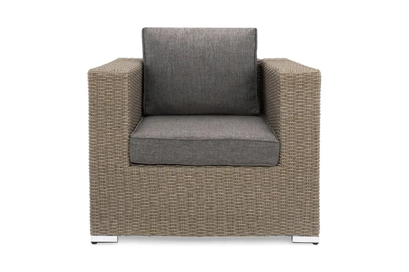 Marcus Loungelenestol m Pute - Grå - Hagemøbler & utemiljø - Stoler & Lenestoler - Utelenestoler