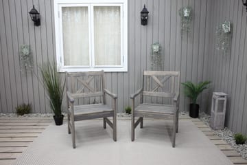 Olivo Hagelenestol - Grå - Hagemøbler & utemiljø - Stoler & Lenestoler - Utelenestoler