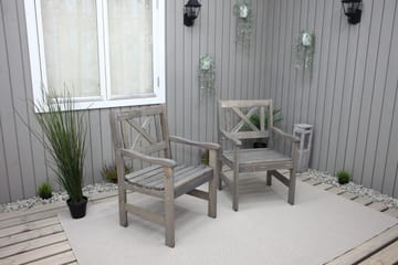 Olivo Hagelenestol - Grå - Hagemøbler & utemiljø - Stoler & Lenestoler - Utelenestoler