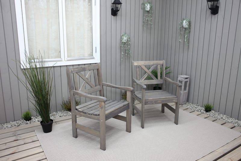 Olivo Hagelenestol - Grå - Hagemøbler & utemiljø - Stoler & Lenestoler - Utelenestoler