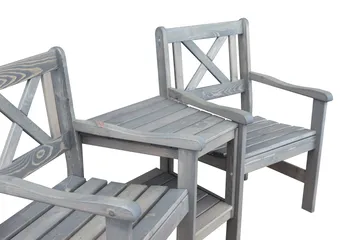 Olivo Hagelenestol - Grå - Hagemøbler & utemiljø - Stoler & Lenestoler - Utelenestoler