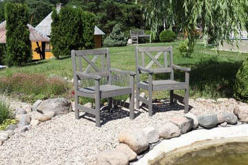 Olivo Hagelenestol - Grå - Hagemøbler & utemiljø - Stoler & Lenestoler - Utelenestoler